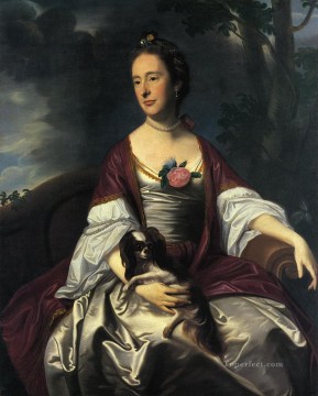 John Singleton Copley Painting - Mrs  Jerathmael Bowers colonial New England Portraiture John Singleton Copley